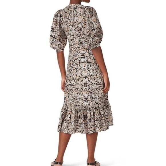 Sea‎ New York Borealis Puff Sleeve Dress Size 6 - Picture 3 of 8